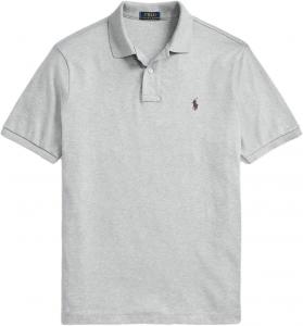 POLO RALPH LAUREN Мужская новая классическая поло, (Fall/Winter 2020) Andover Heather