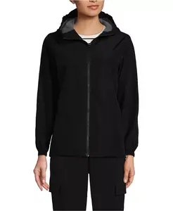 Женский дождевик Lands' End, черный