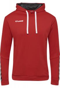 Толстовка Hummel Poly Hoodie Hmlauthentic Poly Hoodie, цвет TRUE RED