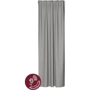 Штора Allen с закрытыми петлями, 1 шт. Homing, серо-коричневый