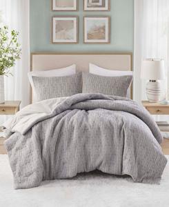 Комплект постельного белья Arlo увеличенного размера, 3 предмета, размер King/California King Croscill, Charcoal