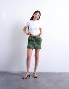 Юбка Topshop в полоску, надеваемая вручную