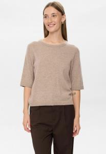 Футболка Nümph Basic T-shirt, Taupe Gray/Beige