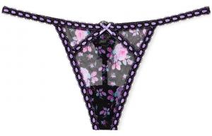 Женское танга Victoria's Secret, черный