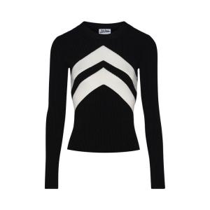 Топ Jean Paul Gaultier Chevrons Top, Black