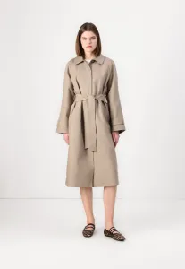 Длинное пальто-тренчкот objvega Object, Desert Taupe