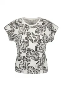 Футболка с принтом Blue Seven, Schwarz