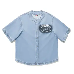 LiNing Джинсовая куртка мужская светло-голубая, Light Blue