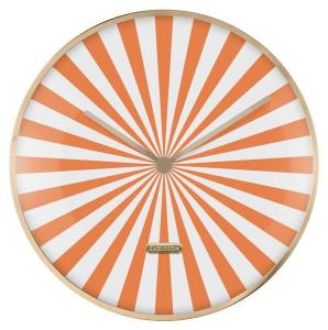 Настенные часы Karlsson Candy Swirl Dome, 1x40x1 см, оранжевый