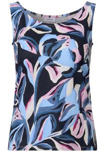 Топ CECIL, светло-синий/темно-синий