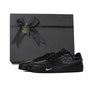 Nike Court Shot Classic Vintage, Street Style, Box Low Top Skateboard Shoes, мужские, черно-белые