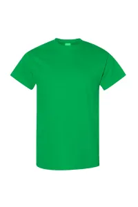 Футболка из плотного хлопка с короткими рукавами Gildan, зеленый