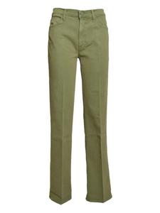 Джинсы MOTHER Kick It, зеленый