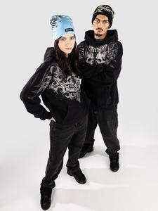 Худи Affliction Legion Reborn Hoodie, black lava wash