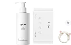 Набор для глубокого ухода за кожей: пенка для умывания с аминокислотами и мягкие полотенца для лица, увлажняющее очищение RNW