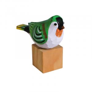 Резные деревянные статуэтки птиц chubby 5 см Wooden play family