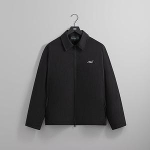 Куртка Kith Wrinkle Nylon Jonas Coaches Jacket, черный