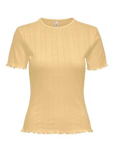 ONLY Футболка в желтом цвете