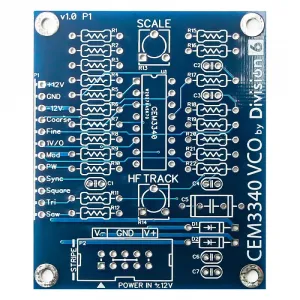 CEM3340 VCO Основная плата осциллятора PCB Division 6
