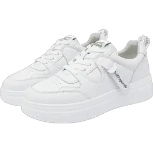 RED DRAGONFLY Низкие женские кроссовки белого цвета