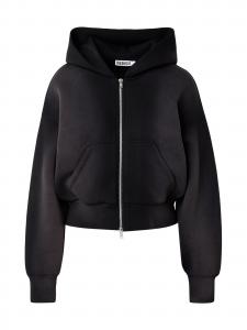WEEKDAY Толстовка с молнией 'Danni' в черном цвете