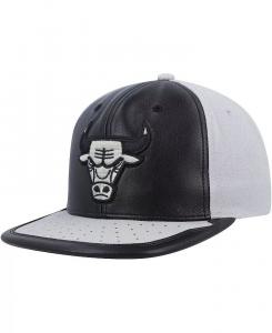 Мужская черно-серая кепка Chicago Bulls Day One Snapback Mitchell & Ness, черный