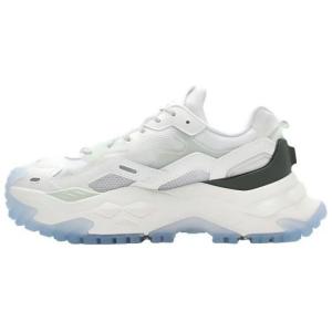 Кроссовки FILA FUSION Bianco Chunky Sneakers Women's Low-top White/Green, зеленый