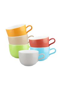 Набор кофейных чашек Seltmann Weiden Liberty Pure Colors, 380 мл, 6 штук
