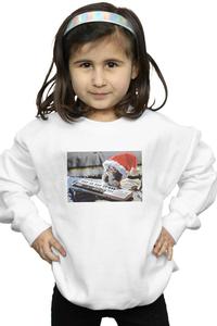 Толстовка с рождественской шляпой Mogwai Gremlins, белый