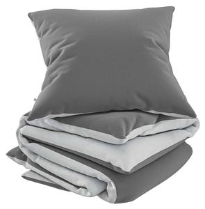 Постельное белье Wolkenfeld Emilia (3er Set), серый - 200 х 200 см