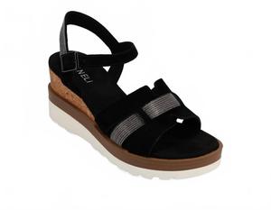 Женские сандалии Caitlin из черной замши VANELi