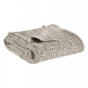 Покрывало Tana из льна, 180 x 260 см Vivaraise, коричневый