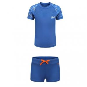 Детский купальник DECATHLON, Королевский синий/синий