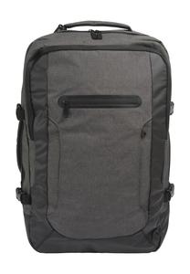 Рюкзак дорожный Basic FLX, лямки для вещей, сетчатый карман, переднее отделение Globetrotter, цвет Grey Black