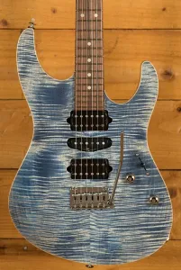 Suhr Modern Plus Trans Blue Denim/Slate Pau Ferro