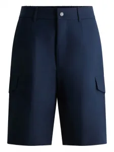 Шорты-бермуды с карманами карго Fusalp, синий