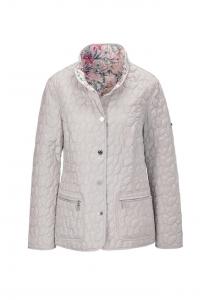 Короткий размер: утепленная двусторонняя куртка с набивным рисунком Goldner, мультиколор