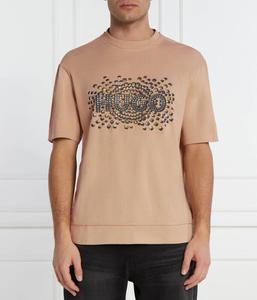 Футболка-Дуника Relaxed fit Hugo, коричневый