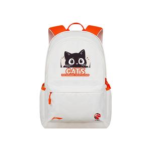 LINING Полиэстеровый рюкзак унисекс бело-оранжевый, White Orange Kitten