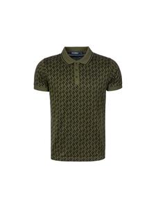 Karl Lagerfeld Футболка-поло 745007 зеленого цвета
