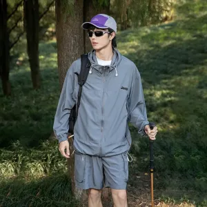 Ice Peak Sun Protection Collection Super Light Quick Dry UV Protection Cooling Sun Protection Clothing Unisex Jeep, светло-серый (cooling sensation, comfortable, high efficiency, sun protection)