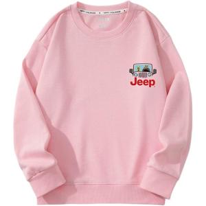 Свитшот для детей 3-7 лет Jeep, розовый