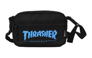 Thrasher Полиэстеровый поясной рюкзак унисекс черный синий