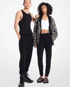Женские джоггеры из мериносовой шерсти и кашемира Michael Michael Kors, черный