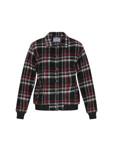 DreiMaster Женская куртка черного цвета с разноцветными вставками