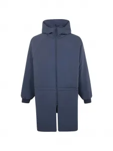 Парка с капюшоном и вышитым логотипом FEAR OF GOD ESSENTIALS, черный