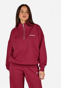 Толстовка Pegador NAYA, Washed Burgundy Red White/Bordeaux