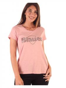 Розовая футболка BLAUER USA