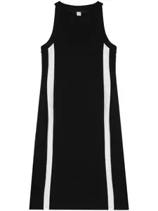 Платье с отделкой в полоску Spanx, черный