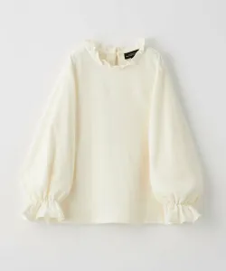 Жаккардовый пуловер/Детский 100-130 см United Arrows Green Relaxing Label, цвет Cream